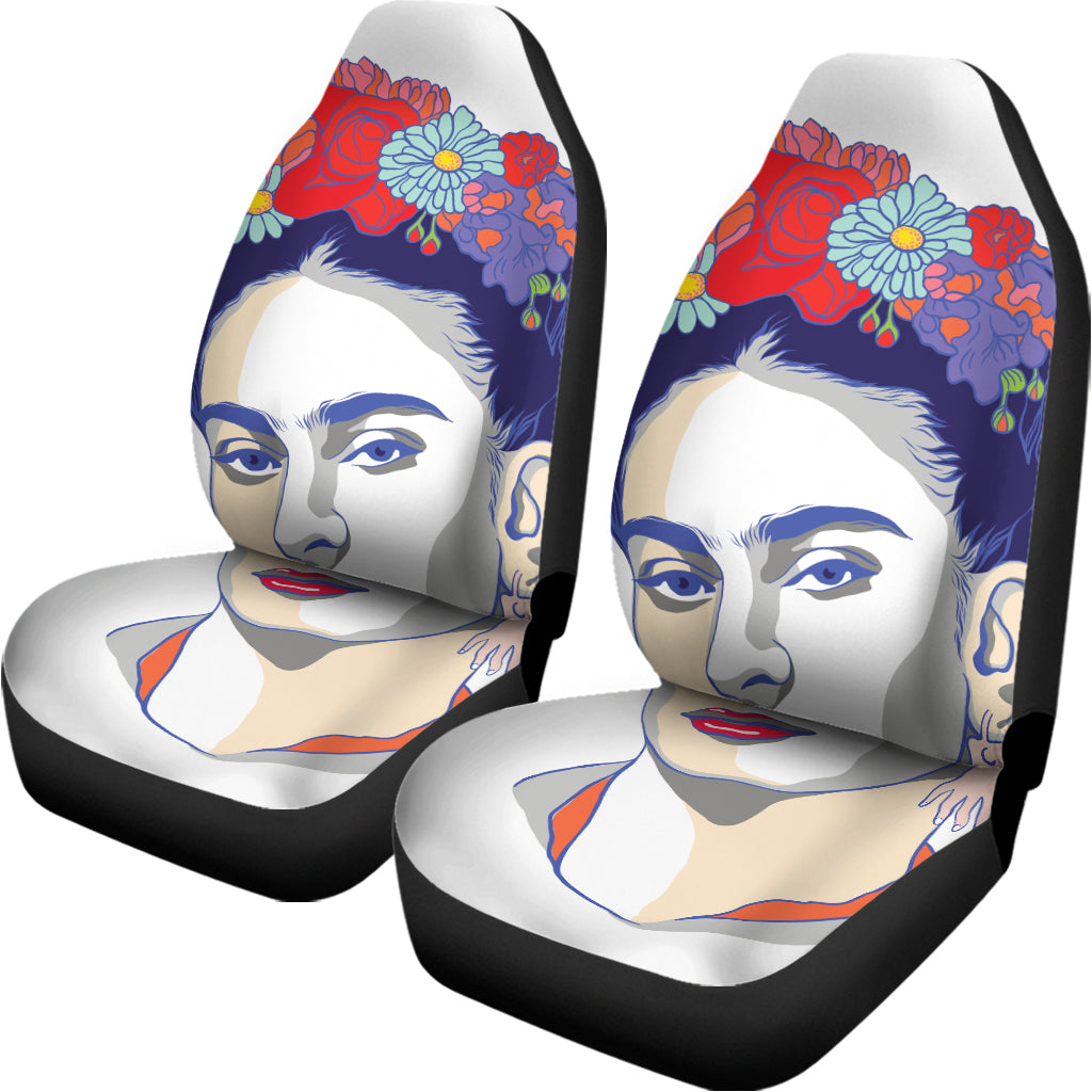 Magdalena Carmen Frida Kahlo Print Universal Fit Car Seat Covers