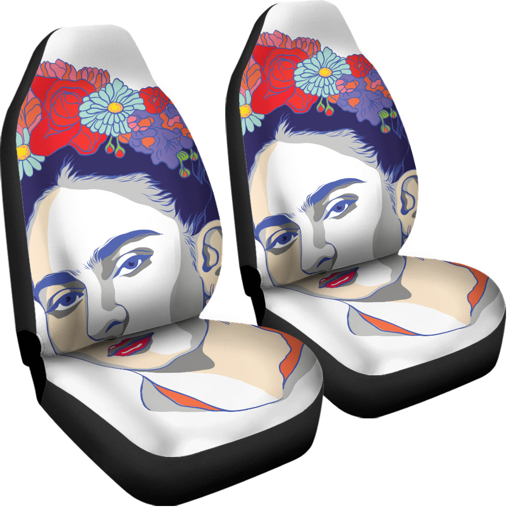 Magdalena Carmen Frida Kahlo Print Universal Fit Car Seat Covers