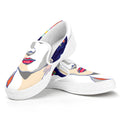 Magdalena Carmen Frida Kahlo Print White Slip On Sneakers