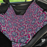 Magenta Mandala Bohemian Pattern Print Pet Car Back Seat Cover