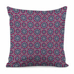 Magenta Mandala Bohemian Pattern Print Pillow Cover