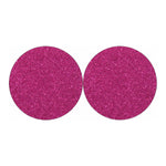 Magenta Pink Glitter Artwork Print (NOT Real Glitter) Car Coasters