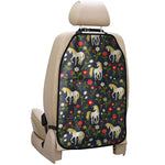 Magic Floral Unicorn Pattern Print Car Seat Organizers