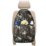 Magic Floral Unicorn Pattern Print Car Seat Organizers