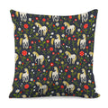 Magic Floral Unicorn Pattern Print Pillow Cover