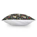 Magic Floral Unicorn Pattern Print Pillow Cover
