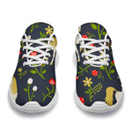 Magic Floral Unicorn Pattern Print Sport Shoes GearFrost