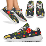 Magic Floral Unicorn Pattern Print Sport Shoes GearFrost