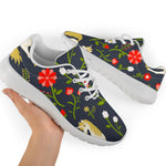 Magic Floral Unicorn Pattern Print Sport Shoes GearFrost