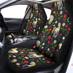 Magic Floral Unicorn Pattern Print Universal Fit Car Seat Covers