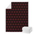 Magic Pentagram Pattern Print Blanket
