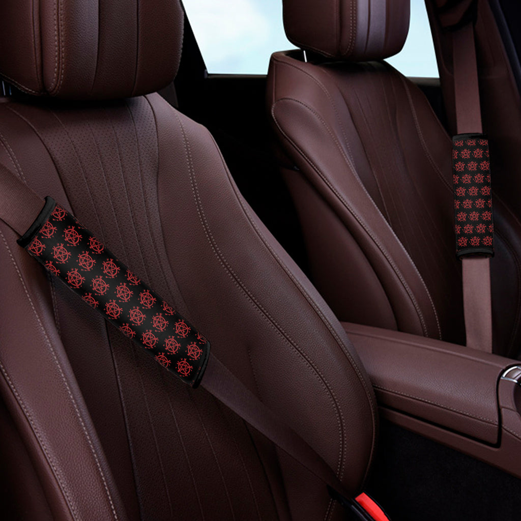 Magic Pentagram Pattern Print Car Seat Belt Covers