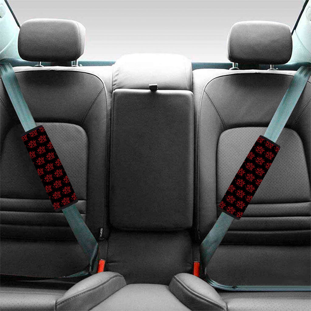Magic Pentagram Pattern Print Car Seat Belt Covers