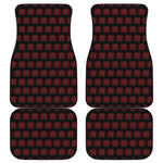 Magic Pentagram Pattern Print Front and Back Car Floor Mats