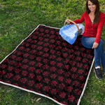 Magic Pentagram Pattern Print Quilt