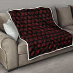 Magic Pentagram Pattern Print Quilt