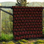 Magic Pentagram Pattern Print Quilt