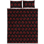 Magic Pentagram Pattern Print Quilt Bed Set