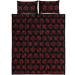 Magic Pentagram Pattern Print Quilt Bed Set