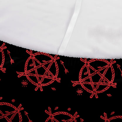 Magic Pentagram Pattern Print Sofa Cover