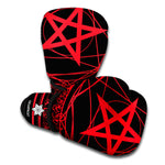 Magic Pentagram Symbol Print Boxing Gloves