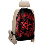 Magic Pentagram Symbol Print Car Seat Organizers
