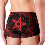 Magic Pentagram Symbol Print Men's Boxer Briefs