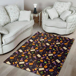 Magic Wizard Pattern Print Area Rug