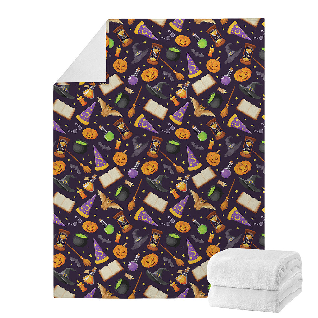 Magic Wizard Pattern Print Blanket