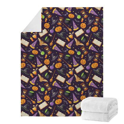 Magic Wizard Pattern Print Blanket