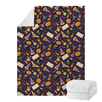 Magic Wizard Pattern Print Blanket