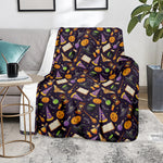 Magic Wizard Pattern Print Blanket