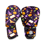 Magic Wizard Pattern Print Boxing Gloves