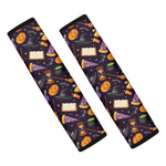 Magic Wizard Pattern Print Car Seat Belt Covers