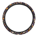 Magic Wizard Pattern Print Car Steering Wheel Cover