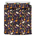 Magic Wizard Pattern Print Duvet Cover Bedding Set