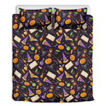 Magic Wizard Pattern Print Duvet Cover Bedding Set