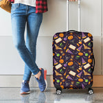 Magic Wizard Pattern Print Luggage Cover