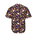 Magic Wizard Pattern Print Men's Baseball Jersey