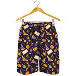 Magic Wizard Pattern Print Men's Shorts