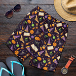 Magic Wizard Pattern Print Men's Shorts