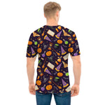 Magic Wizard Pattern Print Men's T-Shirt
