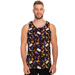 Magic Wizard Pattern Print Men's Tank Top