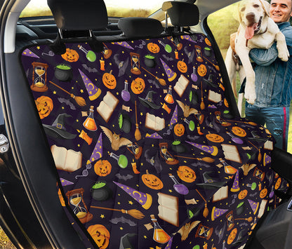 Magic Wizard Pattern Print Pet Car Back Seat Cover