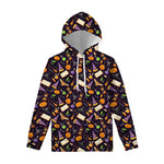 Magic Wizard Pattern Print Pullover Hoodie