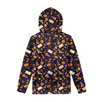 Magic Wizard Pattern Print Pullover Hoodie