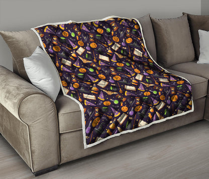 Magic Wizard Pattern Print Quilt