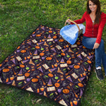 Magic Wizard Pattern Print Quilt