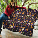 Magic Wizard Pattern Print Quilt