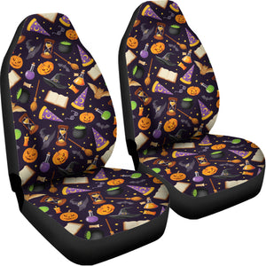 Magic Wizard Pattern Print Universal Fit Car Seat Covers